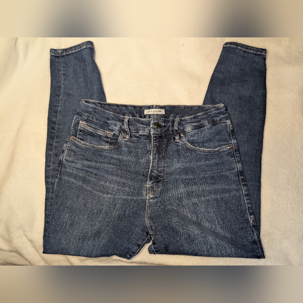 🌀Good American🌀 Good Legs Crop Skinny Jeans Women's Size 8/29